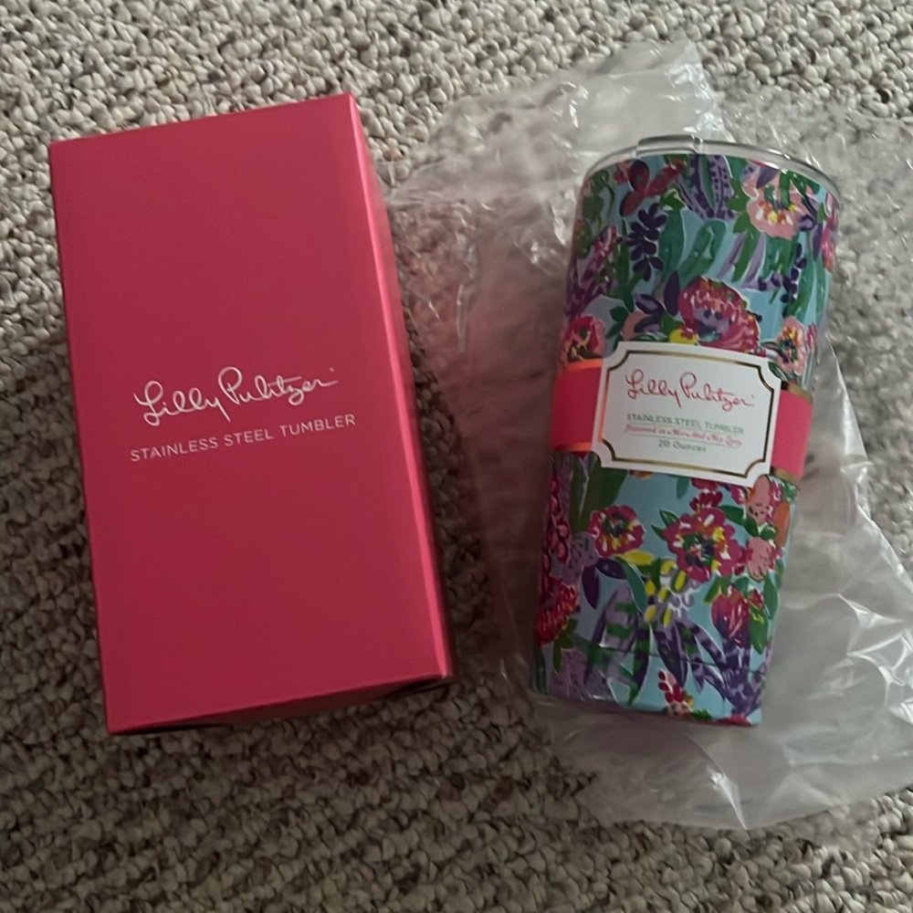 Lilly Pulitzer tumbler